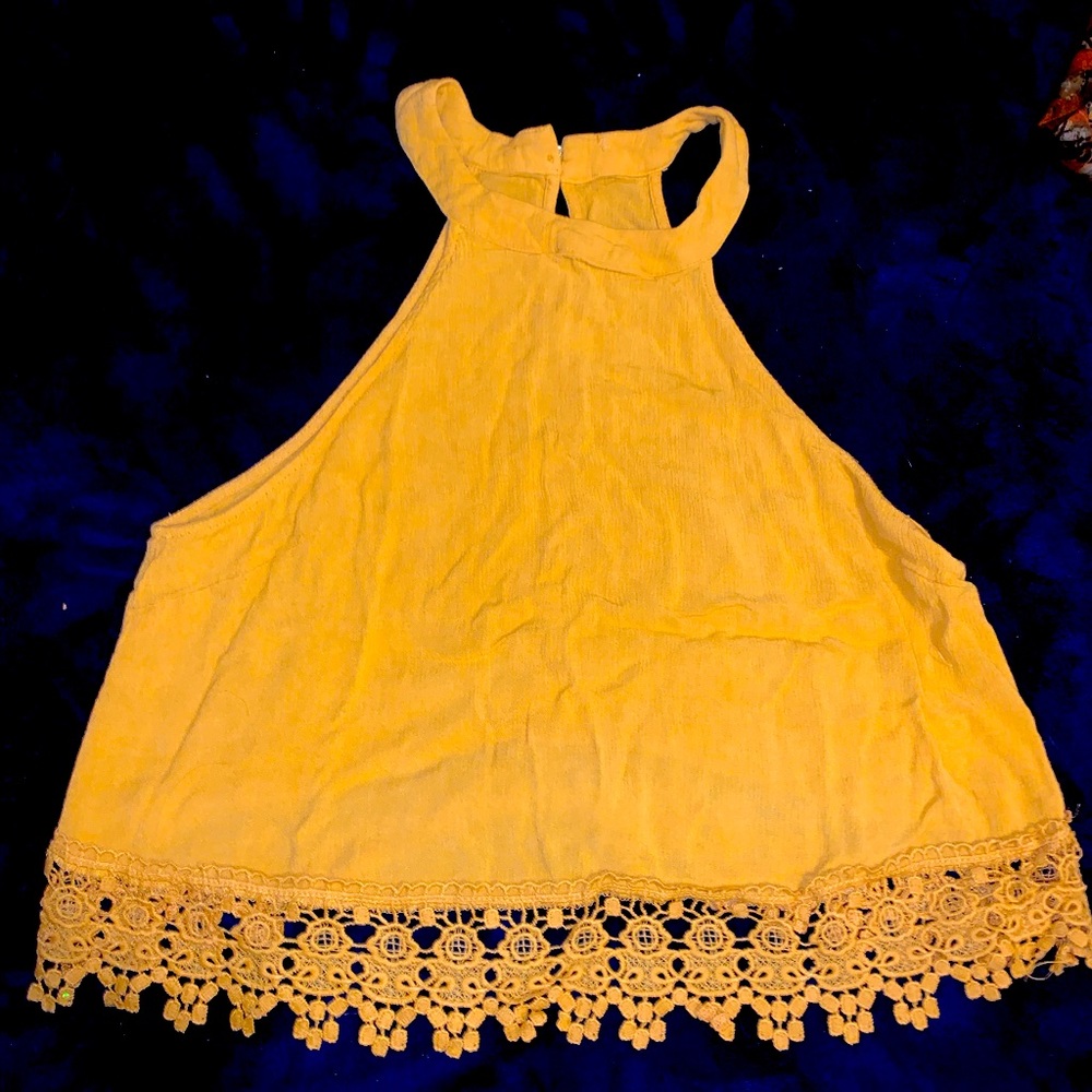 Halter crop top